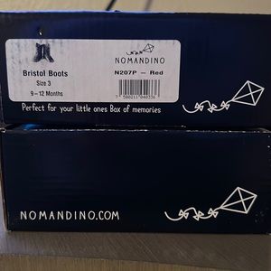 Nomandino Red Toddler Cowboy Boots